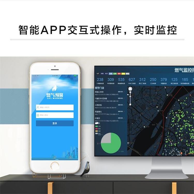 智能可燃氣體警報器餐飲版